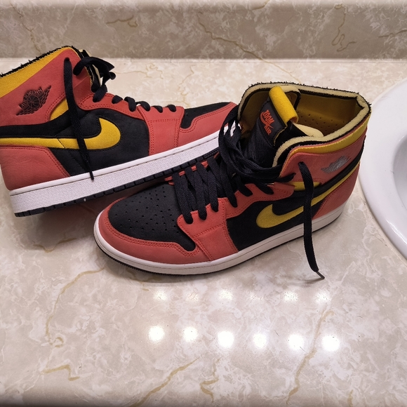 Jordan 1 High Zoom Air CMFT Black Chile Red ct0978-006 - Picture 6 of 7